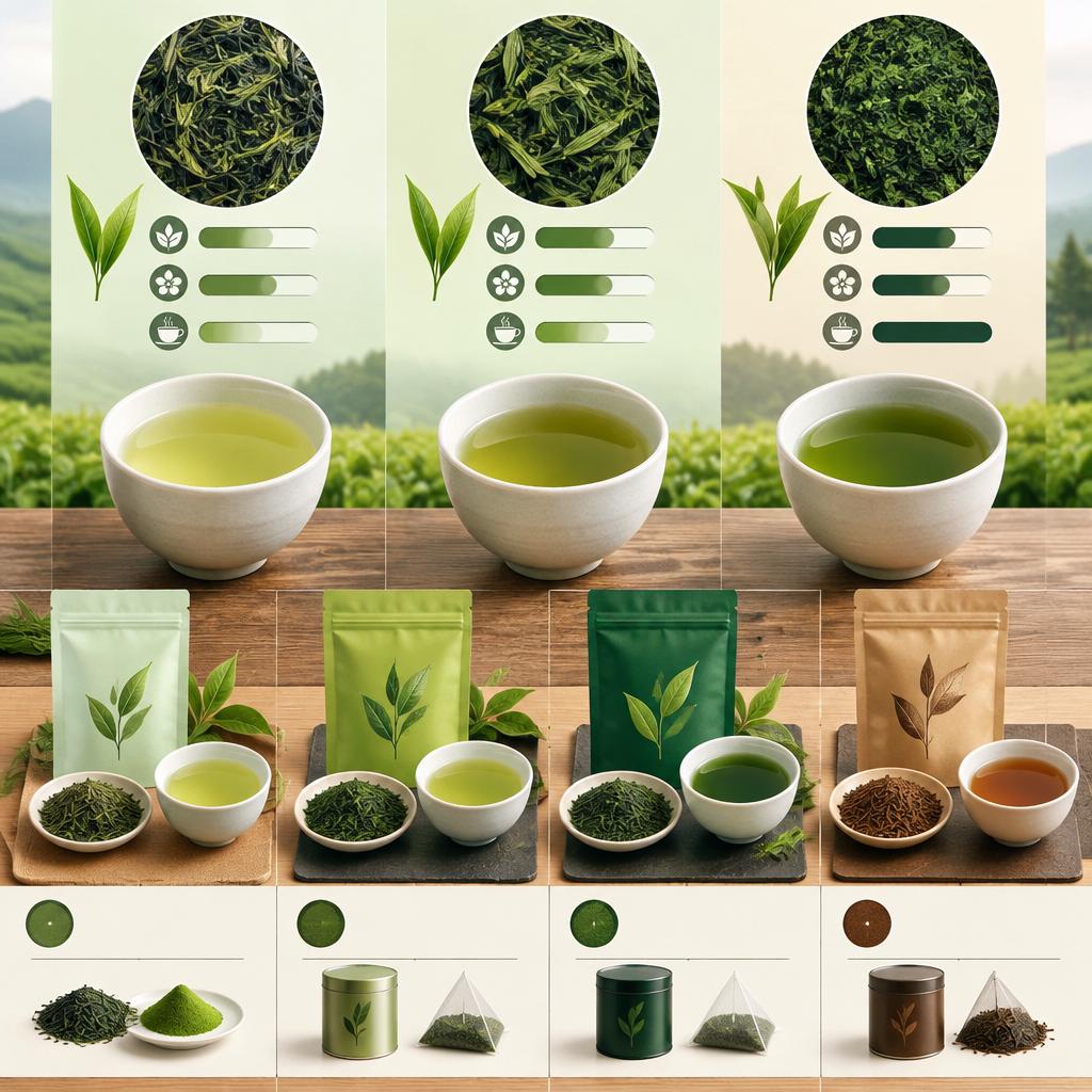 蒸し方で広がる、お茶の表情