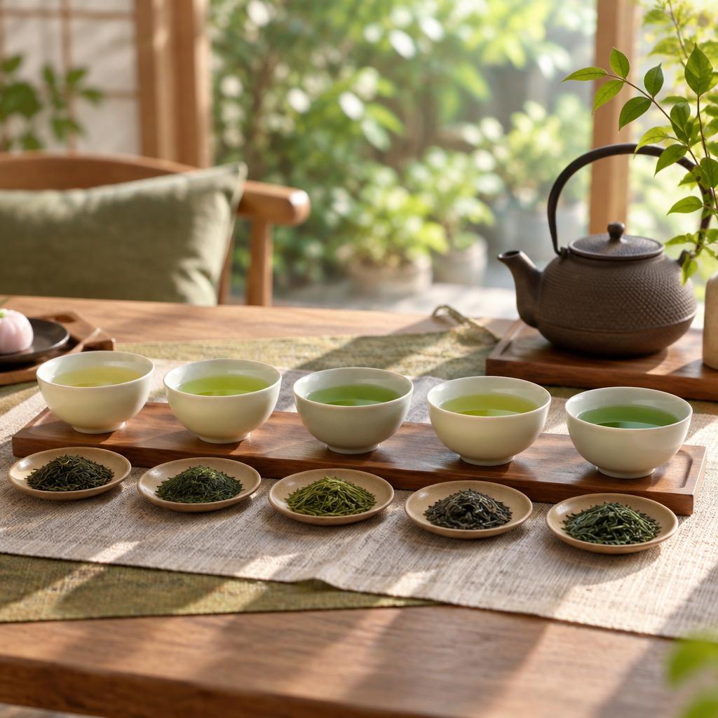 おうち時間が、緑茶カフェに変わる。品種の個性を飲み比べて、あなた好みの一杯を見つけませんか？