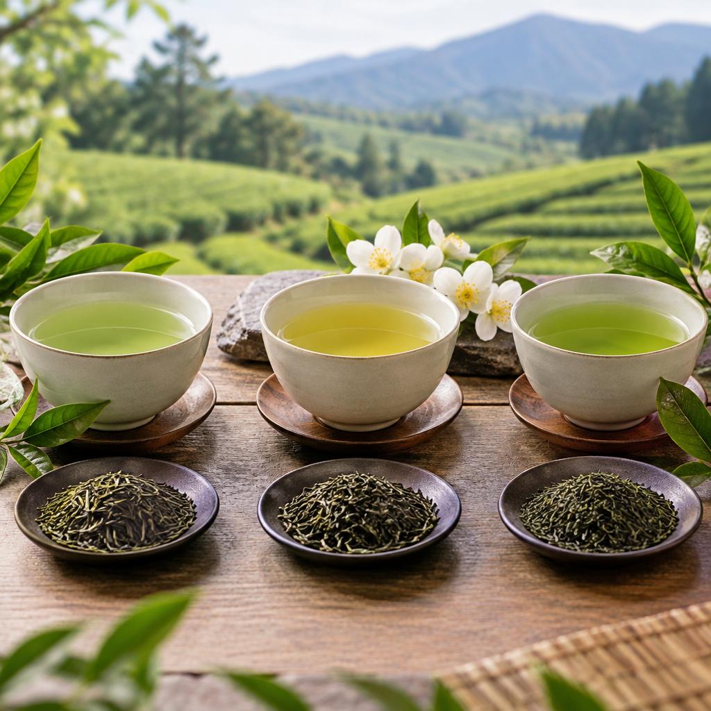香り、甘み、余韻。品種で変わる緑茶の表情