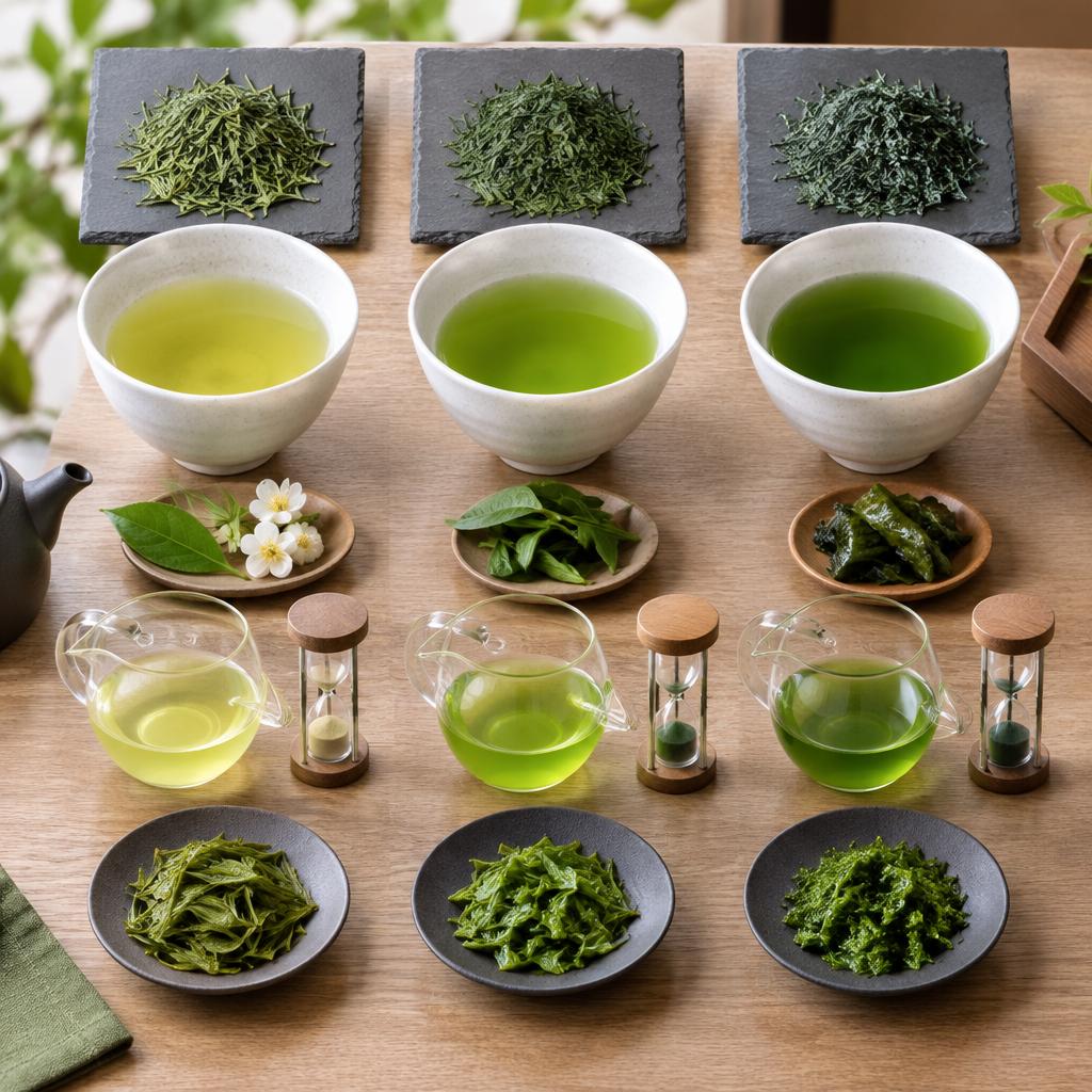 同じ茶葉でも驚きの違い。蒸し方を飲み比べよう